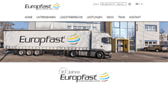 Desktop Screenshot of europfast.com