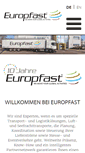 Mobile Screenshot of europfast.com